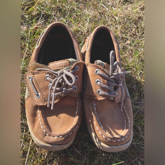 Boys Sperry boat shoes size 12W - Picture 2 of 6